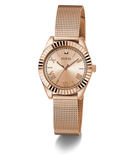 GUESS Mini Luna Ladies Rose Gold Tone Analog Watch