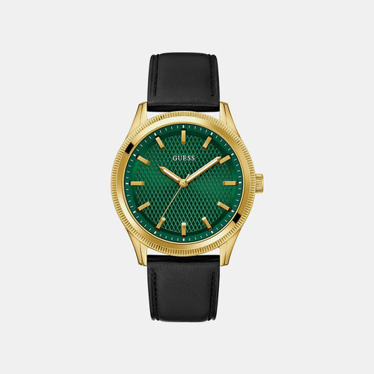 Gd Dex Men Quartz Green Dial Analog Stainless Steel GW0846G1