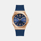 Gd Emperor Men Quartz Blue Dial Analog Stainless Steel GW0850G3