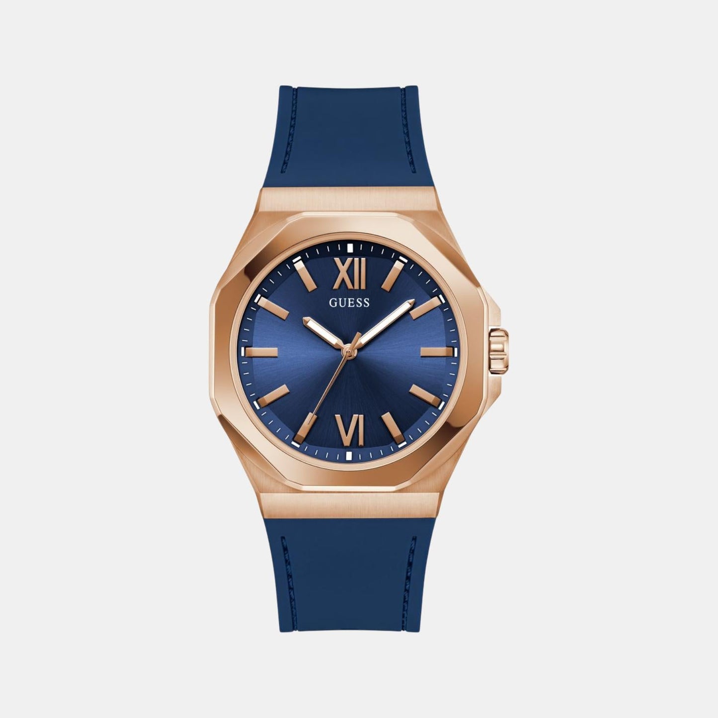 Gd Emperor Men Quartz Blue Dial Analog Stainless Steel GW0850G3 - Guess watch