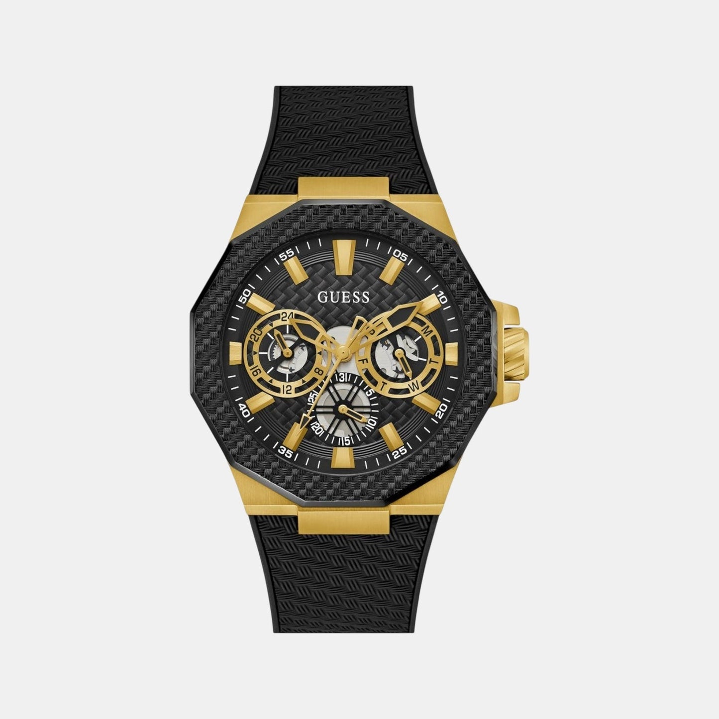 Gs Indy Men Quartz Black Dial Analog Stainless Steel GW0853G2