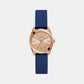 Dress Women Quartz Pink Dial Analog Silicone Watch GW0855L1