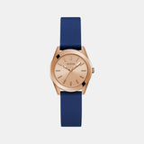 Dress Women Quartz Pink Dial Analog Silicone Watch GW0855L1