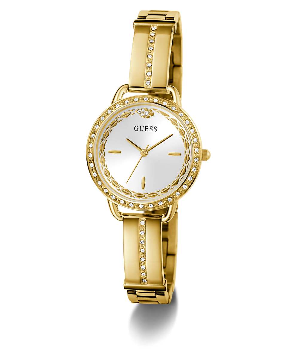 GUESS Limited Edition Lunar New Year Ladies Gold Tone Analog Watch