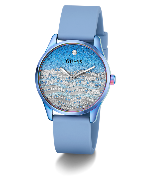GUESS Ladies Blue Analog Watch