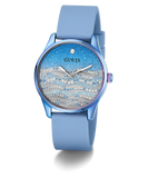 GUESS Ladies Blue Analog Watch