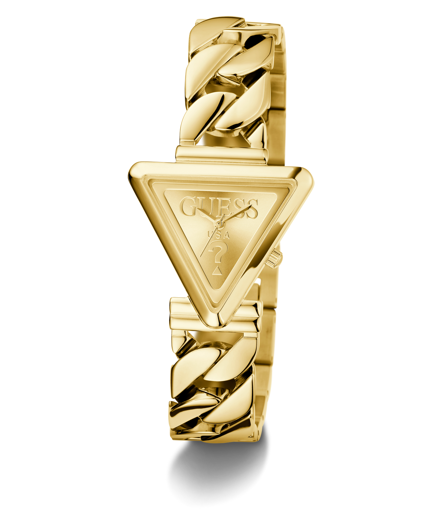 GUESS Ladies Gold Tone Analog Watch
