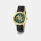 Gt Annette Women Quartz Green Dial Analog Stainless Steel GW0860L6