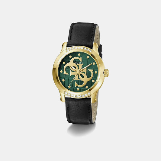 Gt Annette Women Quartz Green Dial Analog Stainless Steel GW0860L6
