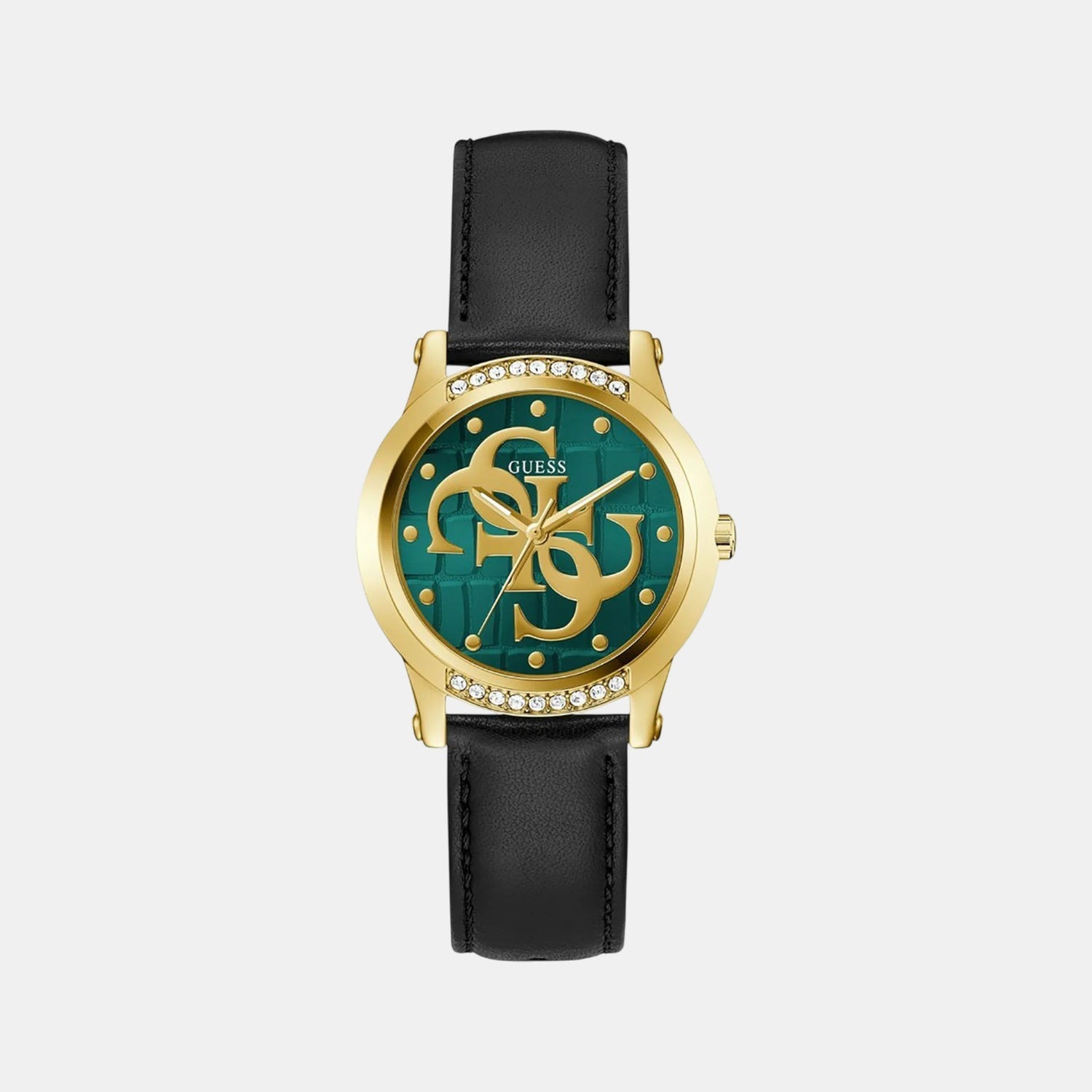 Gt Annette Women Quartz Green Dial Analog Stainless Steel GW0860L6 - Guess watch