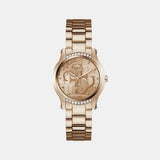 Gt Annette Women Quartz Rose Gold Dial Analog Stainless Steel GW0861L3
