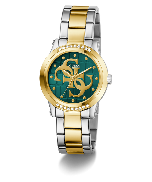 GUESS Ladies 2-Tone Analog Watch