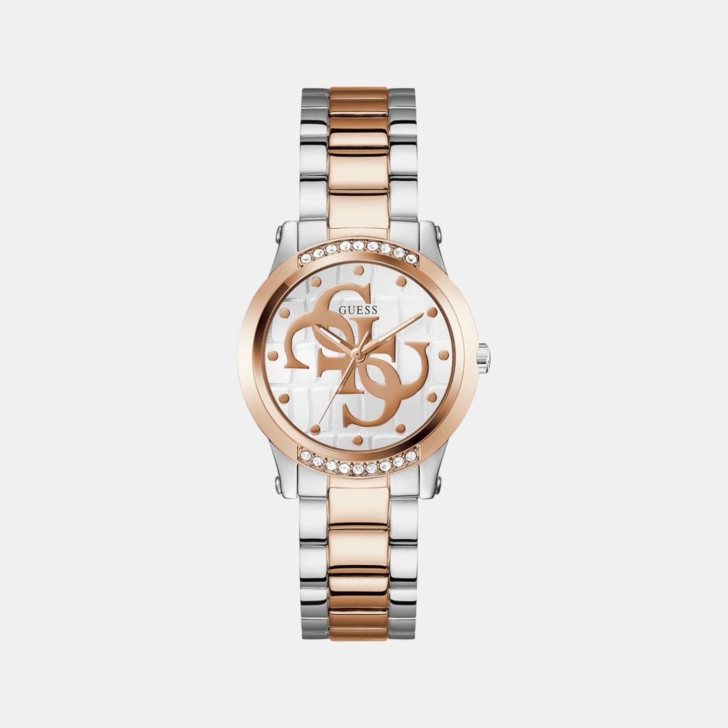 Gt Annette Women Quartz White Dial Analog Stainless Steel GW0861L5
