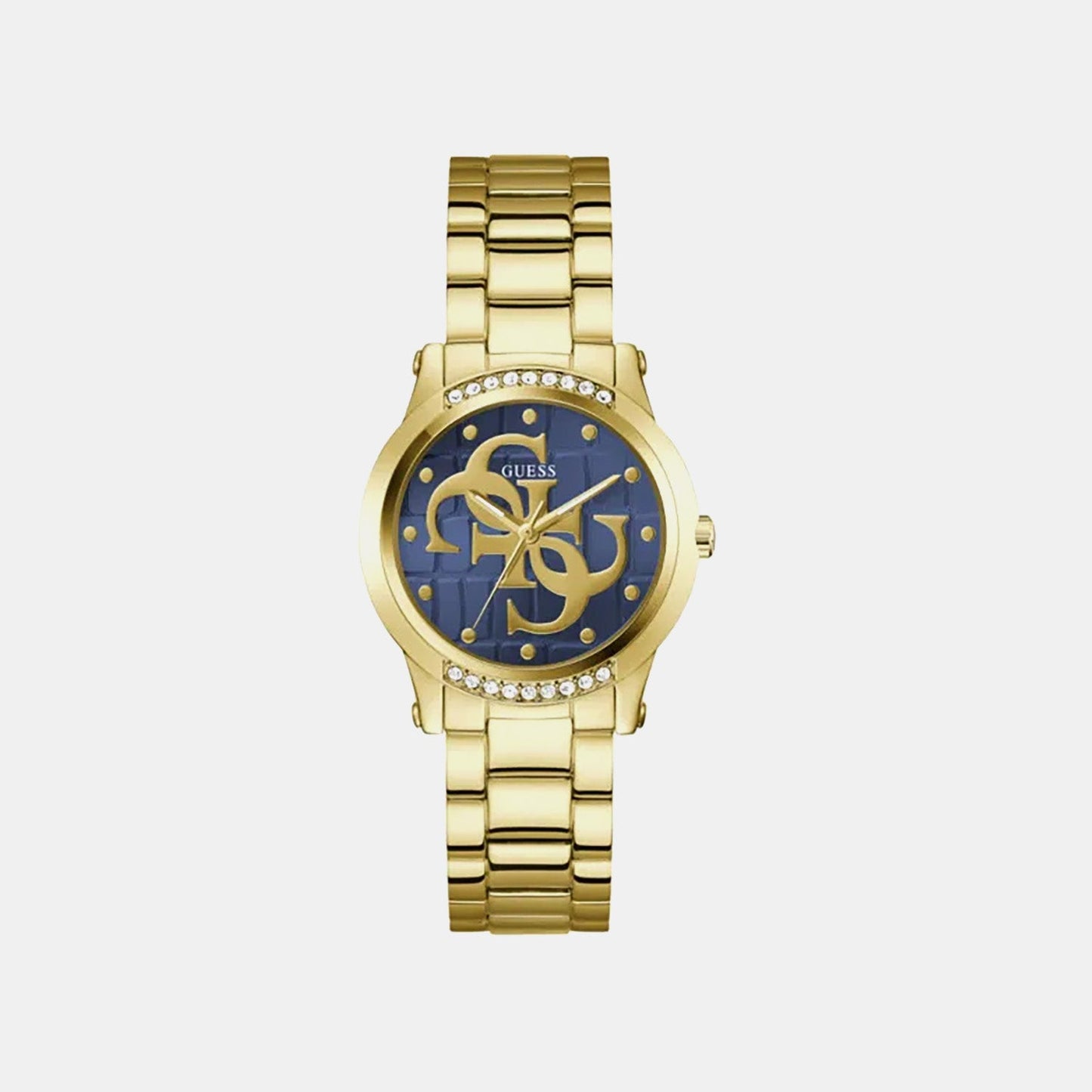 Gt Annette Women Quartz Blue Dial Analog Stainless Steel GW0861L6