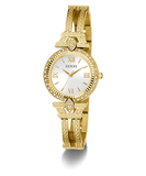GUESS Ladies Gold Tone Analog Watch