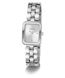 GUESS Ladies Silver Tone Analog Watch