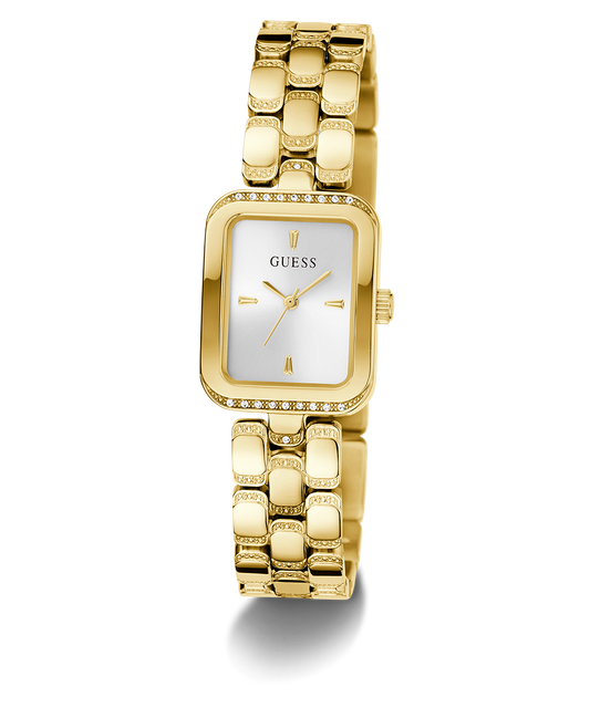 GUESS Ladies Gold Tone Analog Watch
