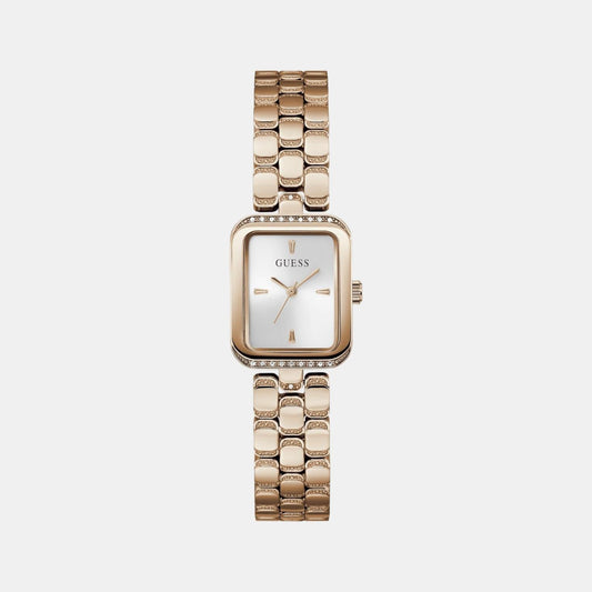 Gb Isla Women Quartz Silver Dial Analog Stainless Steel GW0865L3