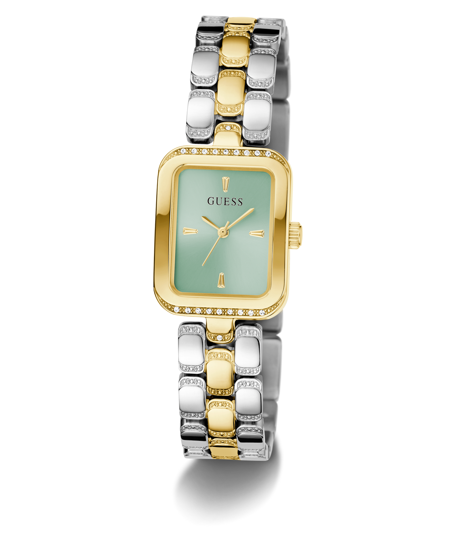 GUESS Ladies 2-Tone Gold Tone Analog Watch