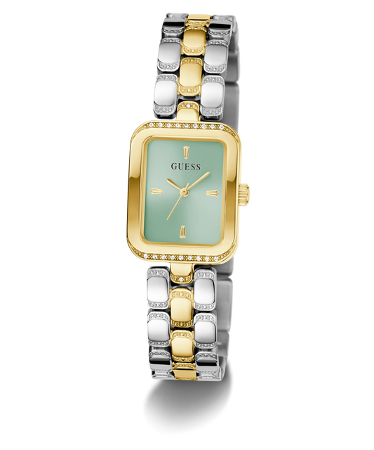 GUESS Ladies 2-Tone Gold Tone Analog Watch