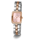 GUESS Ladies 2-Tone Rose Gold Tone Analog Watch
