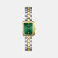 Gb Isla Women Quartz Green Dial Analog Stainless Steel GW0865L6