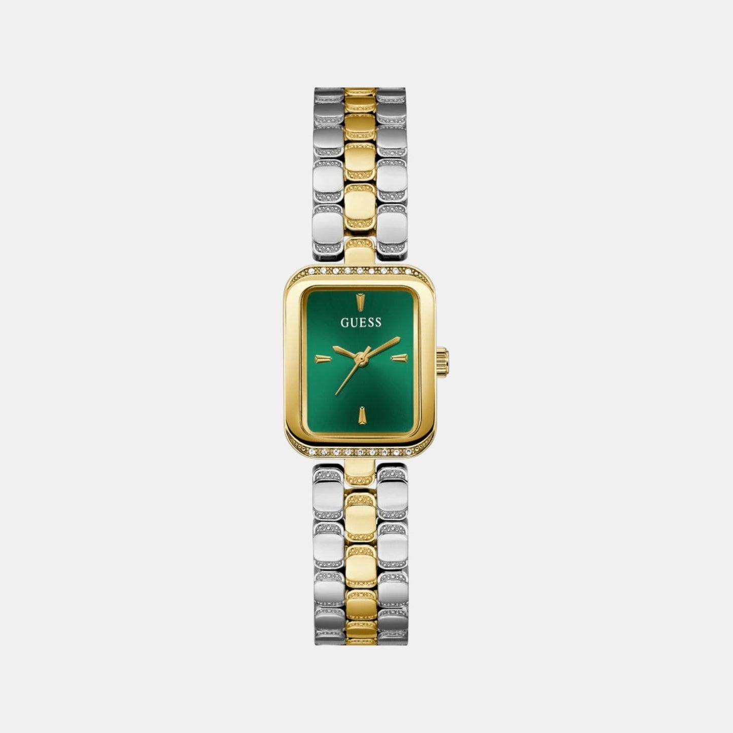 Gb Isla Women Quartz Green Dial Analog Stainless Steel GW0865L6 - Guess watch
