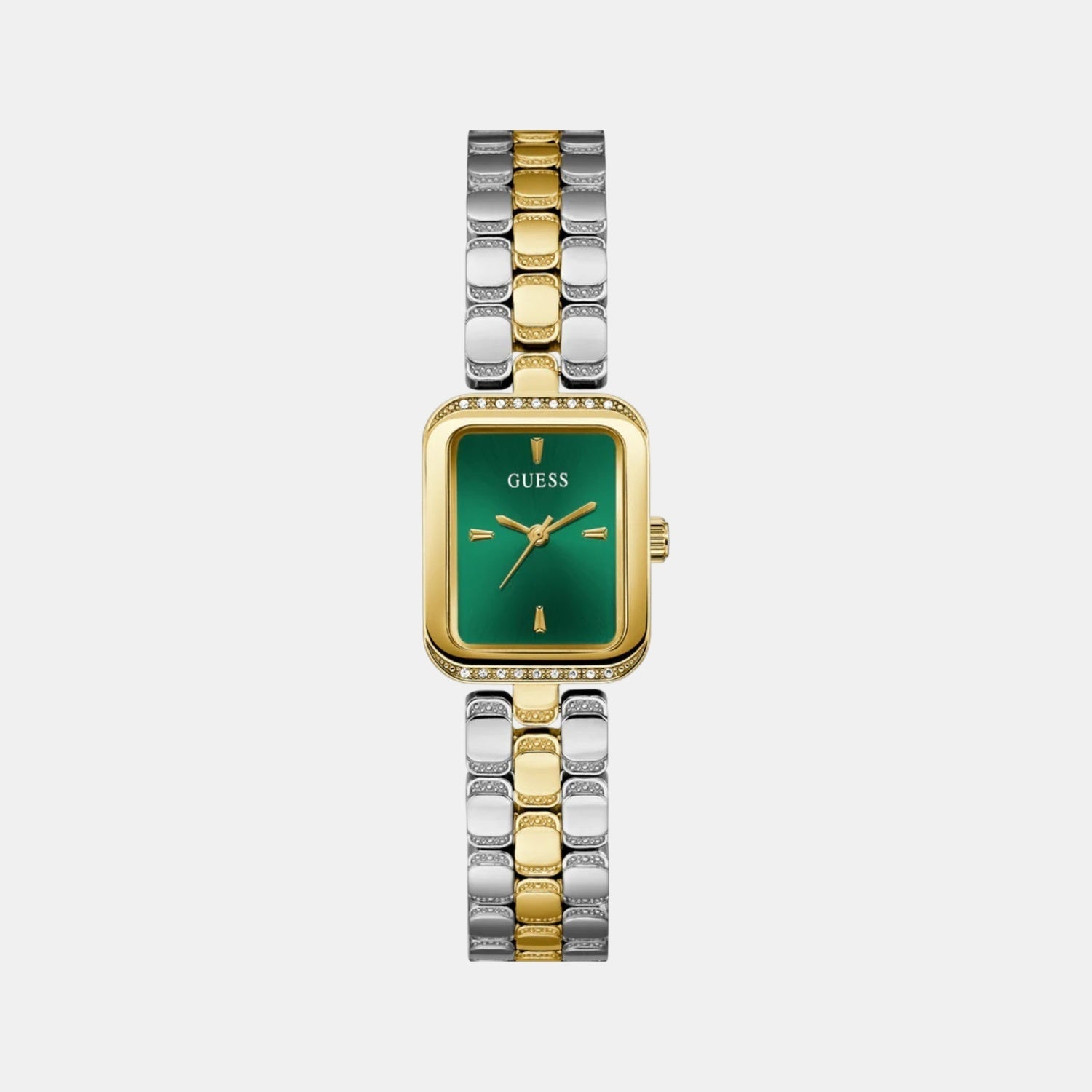 Gb Isla Women Quartz Green Dial Analog Stainless Steel GW0865L6 - Guess watch