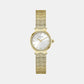 Gb Mermaid Women Quartz White Dial Analog Stainless Steel GW0866L2