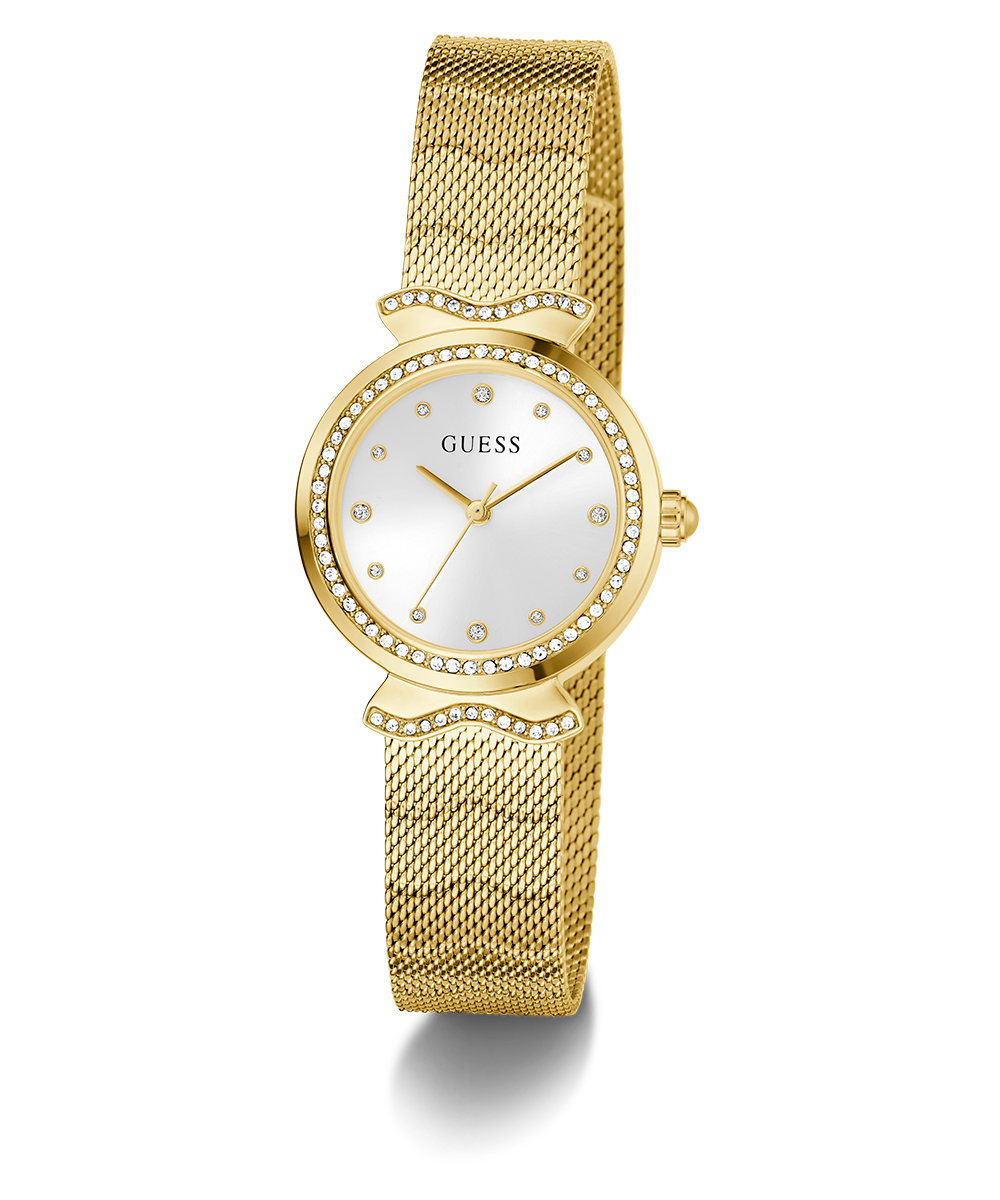 GUESS Ladies Gold Tone Analog Watch
