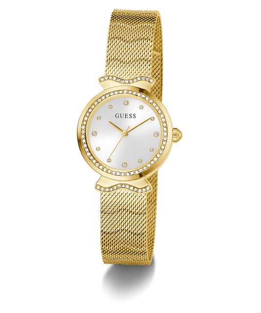 GUESS Ladies Gold Tone Analog Watch