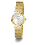 GUESS Ladies Gold Tone Analog Watch
