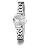 GUESS Ladies Silver Tone Analog Watch