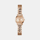 Gb Chime Women Quartz Rose Gold Dial Analog Stainless Steel GW0867L3