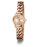 GUESS Ladies Rose Gold Tone Analog Watch
