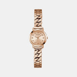 Gb Chime Women Quartz Rose Gold Dial Analog Stainless Steel GW0867L3