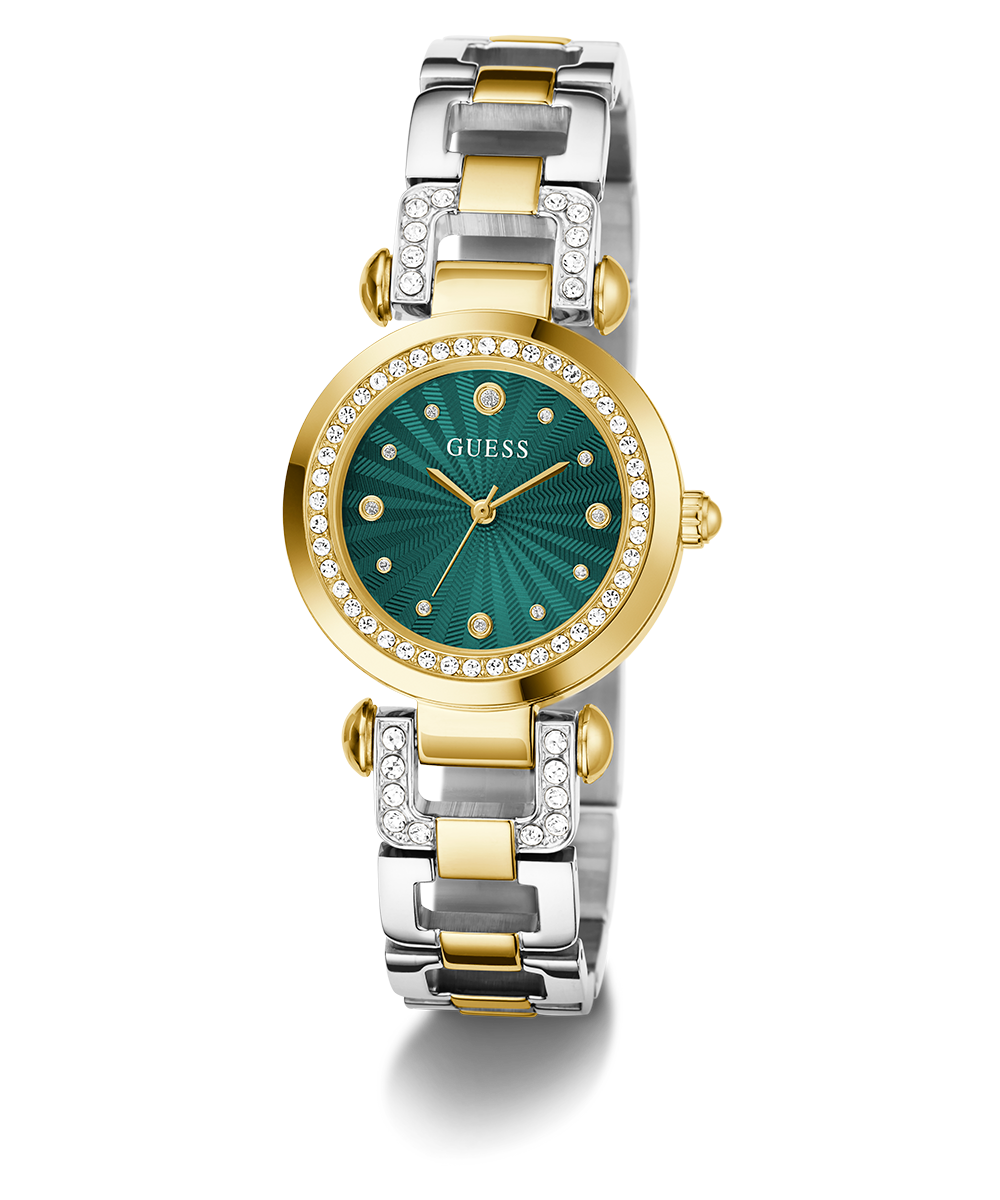 GUESS Ginger Ladies 2-Tone Gold Tone Analog Watch