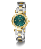 GUESS Ginger Ladies 2-Tone Gold Tone Analog Watch