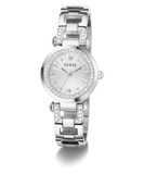 GUESS Ginger Ladies Silver Tone Analog Watch