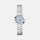 Gd Laguna Women Quartz Blue Dial Analog Stainless Steel GW0871L1