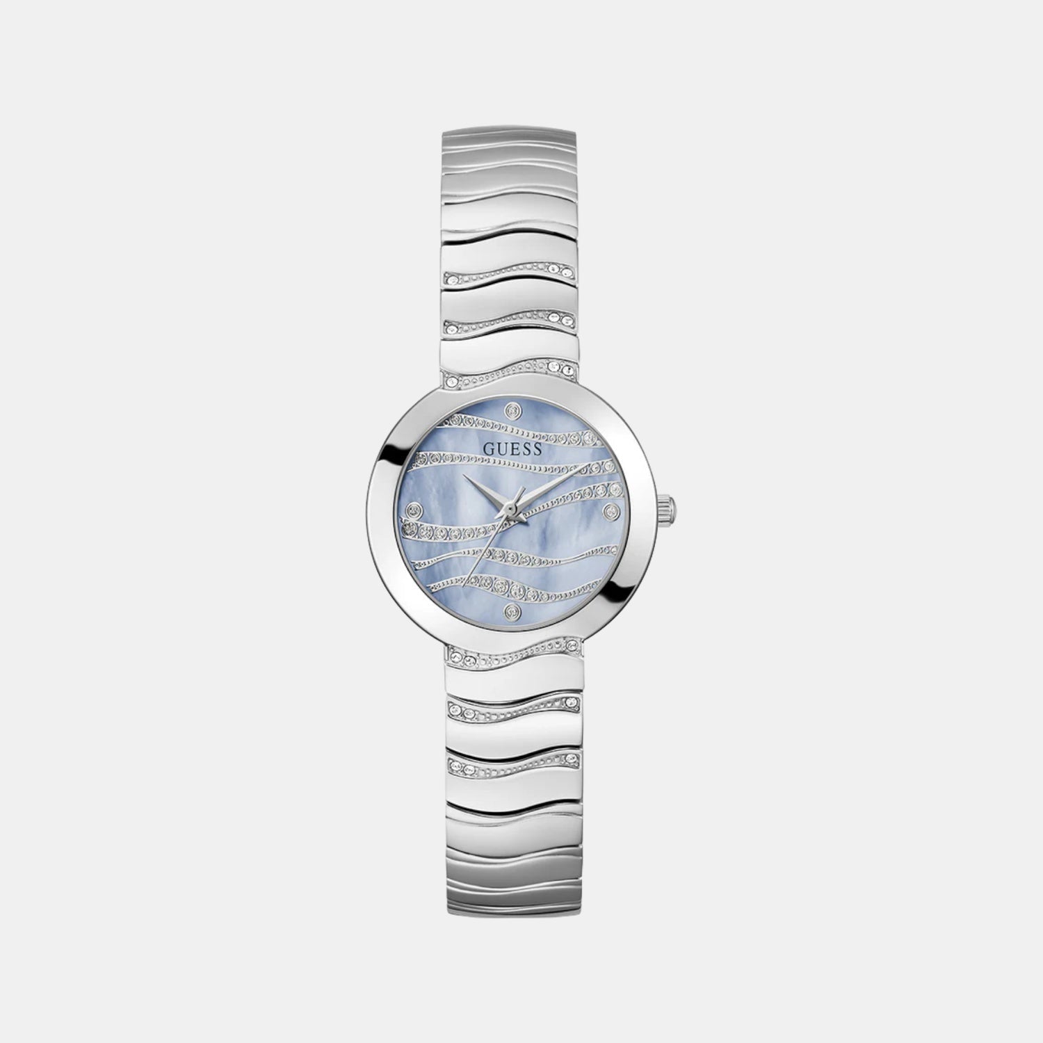 Gd Laguna Women Quartz Blue Dial Analog Stainless Steel GW0871L1 - Guess watch