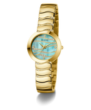 GUESS Ladies Gold Tone Analog Watch