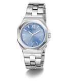 GUESS Ladies Silver Tone Analog Watch