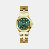 Gd Empress Women Quartz Green Dial Analog Stainless Steel GW0873L2