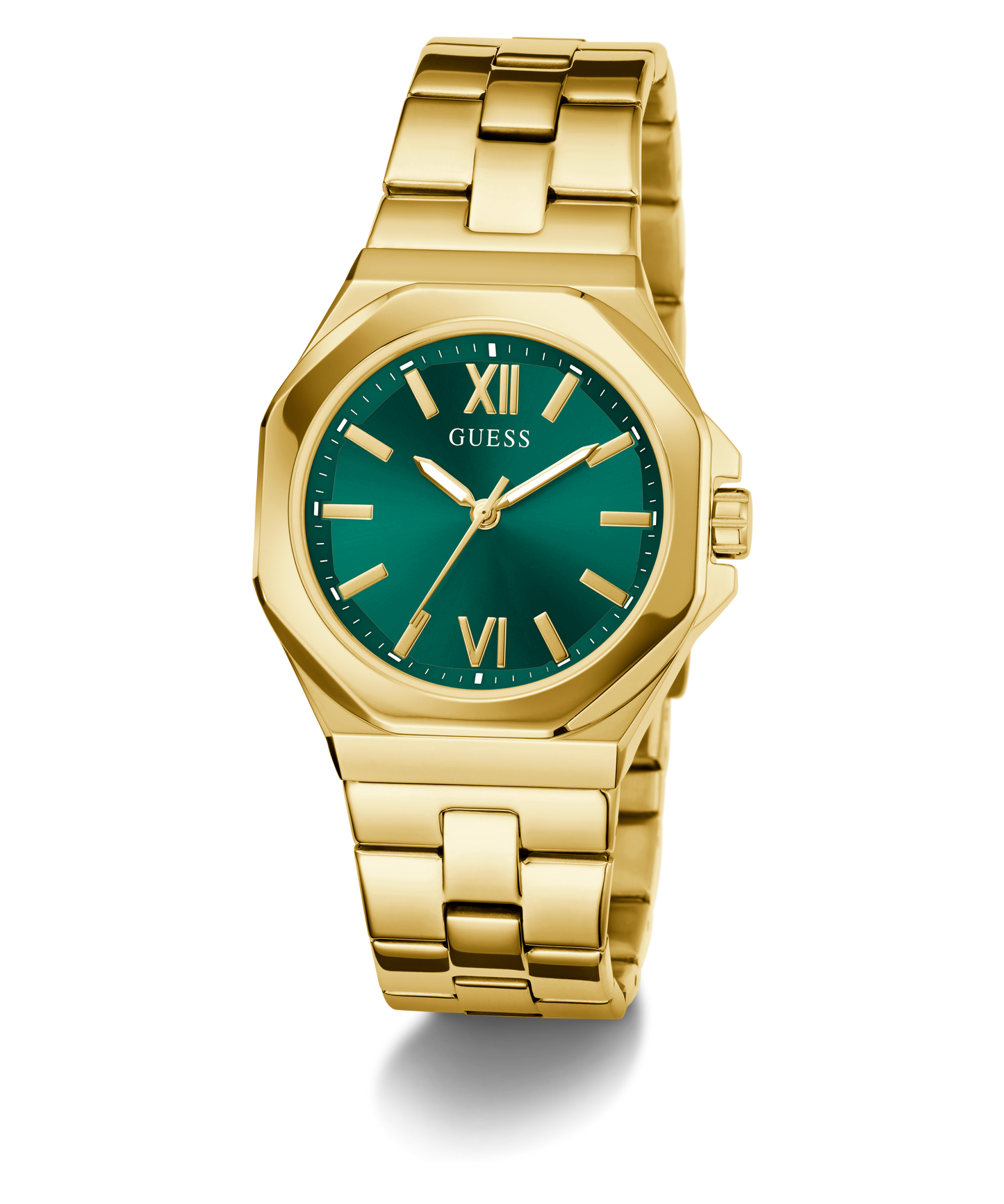 GUESS Ladies Gold Tone Analog Watch