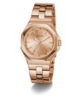GUESS Ladies Rose Gold Tone Analog Watch