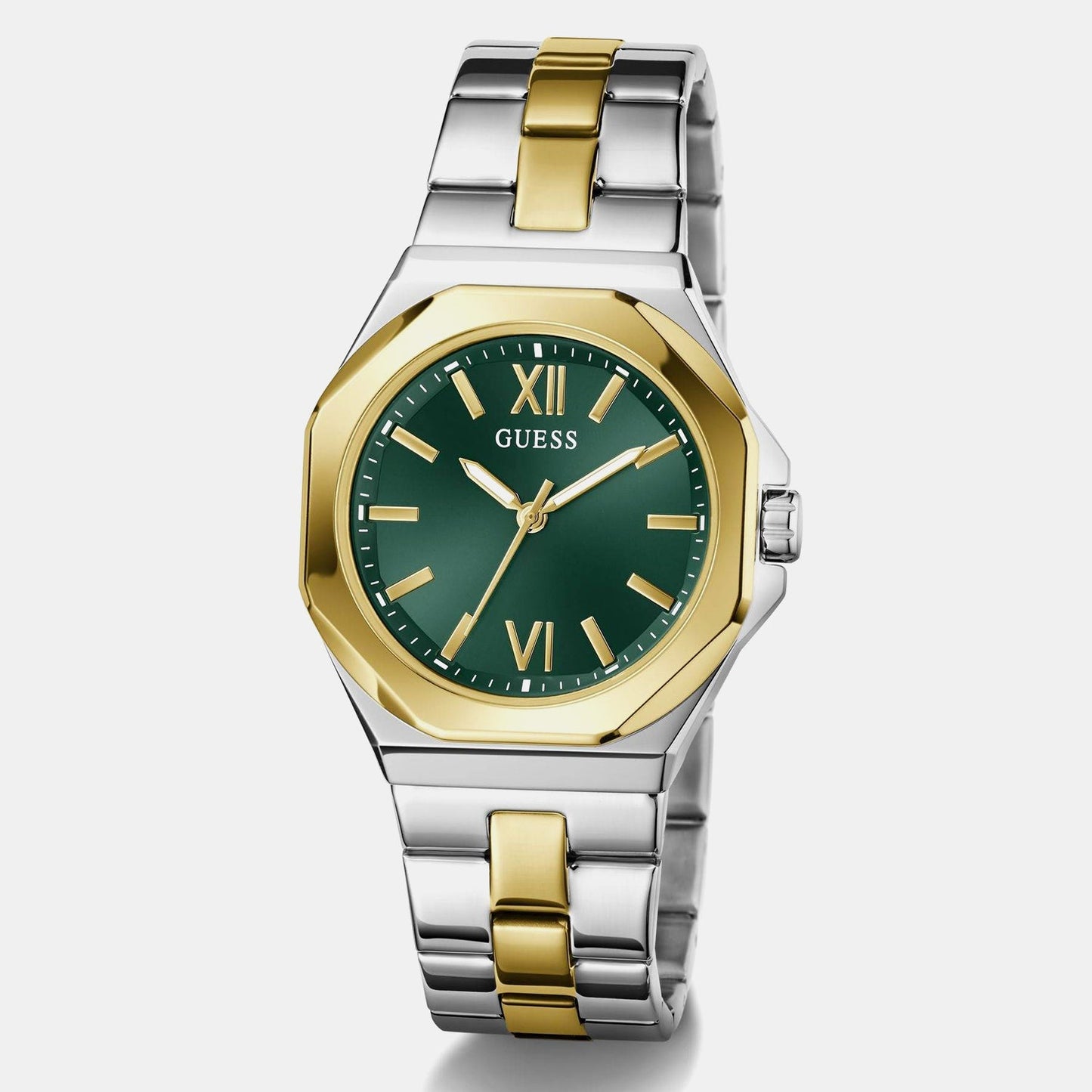 Gd Empress Women Quartz Green Dial Analog Stainless Steel GW0873L4 - Guess watch - Image 3