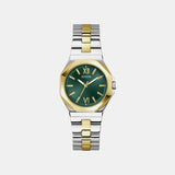Gd Empress Women Quartz Green Dial Analog Stainless Steel GW0873L4