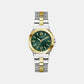 Gd Empress Women Quartz Green Dial Analog Stainless Steel GW0873L4 - Guess watch