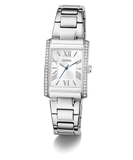 GUESS Ladies Silver Tone Analog Watch